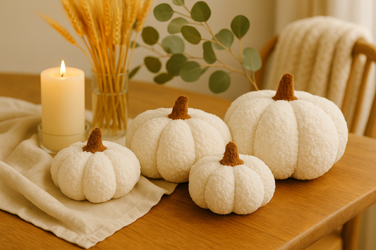 Kitchen + Metal Happy White Pumpkins Alternative Lifestyle Image