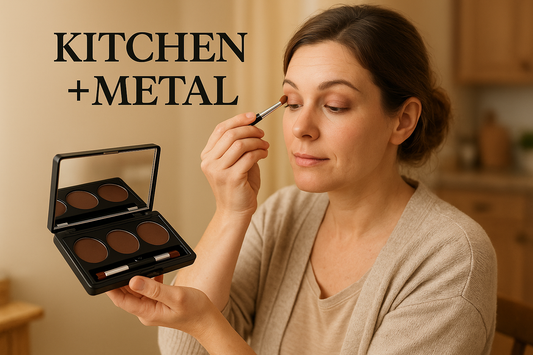 Kitchen + Metal Makeup Compact - Homemaker