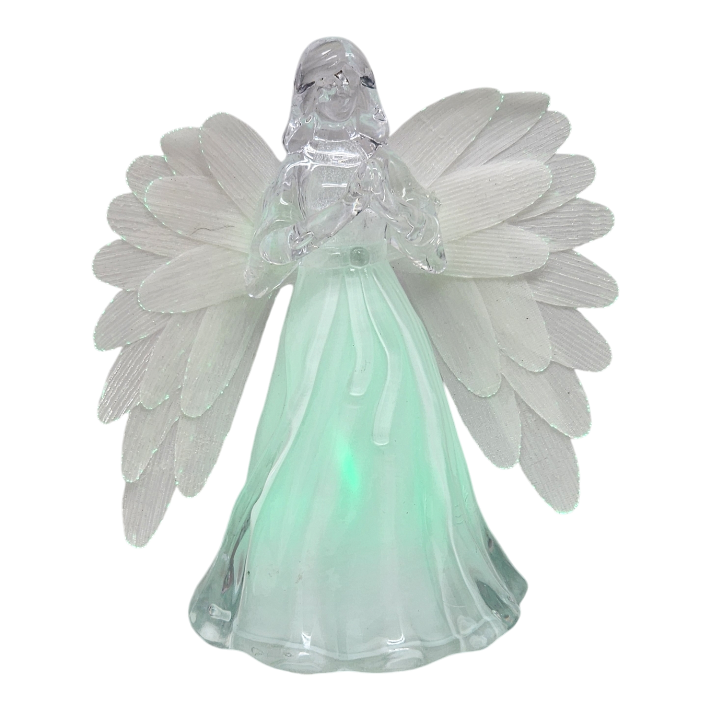 Lighted Acrylic Angel - Praying