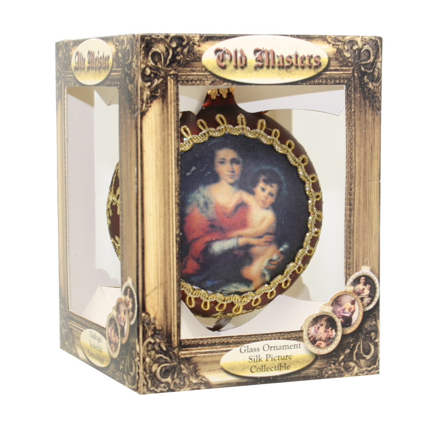 Krebs Masters on Silk 2025 Ornament - Virgin and Child