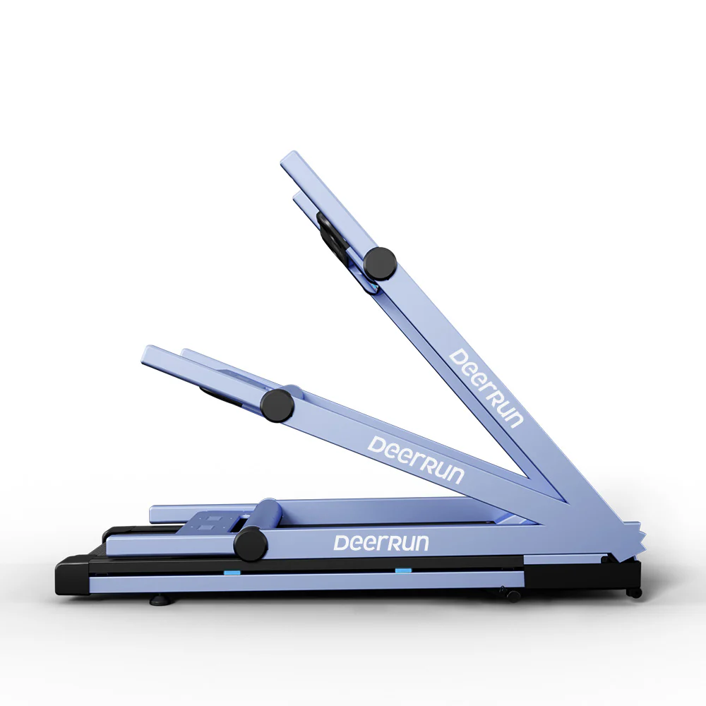 DeerRun A1 Pro Move+ 6% Incline Foldable Treadmill——2025 Upgraded Chip & NFC Support | 350Lbs, 10mph