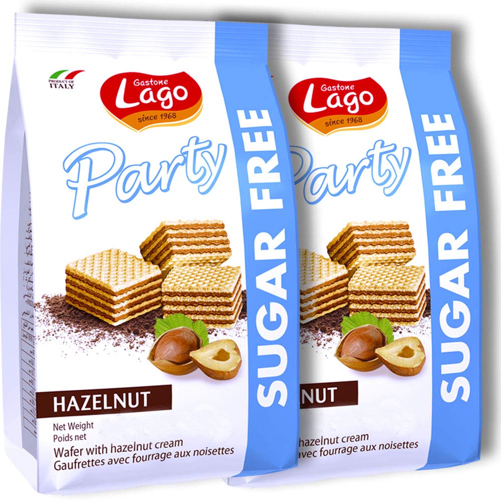 Lago Party Wafer Hazelnut Sugar Free