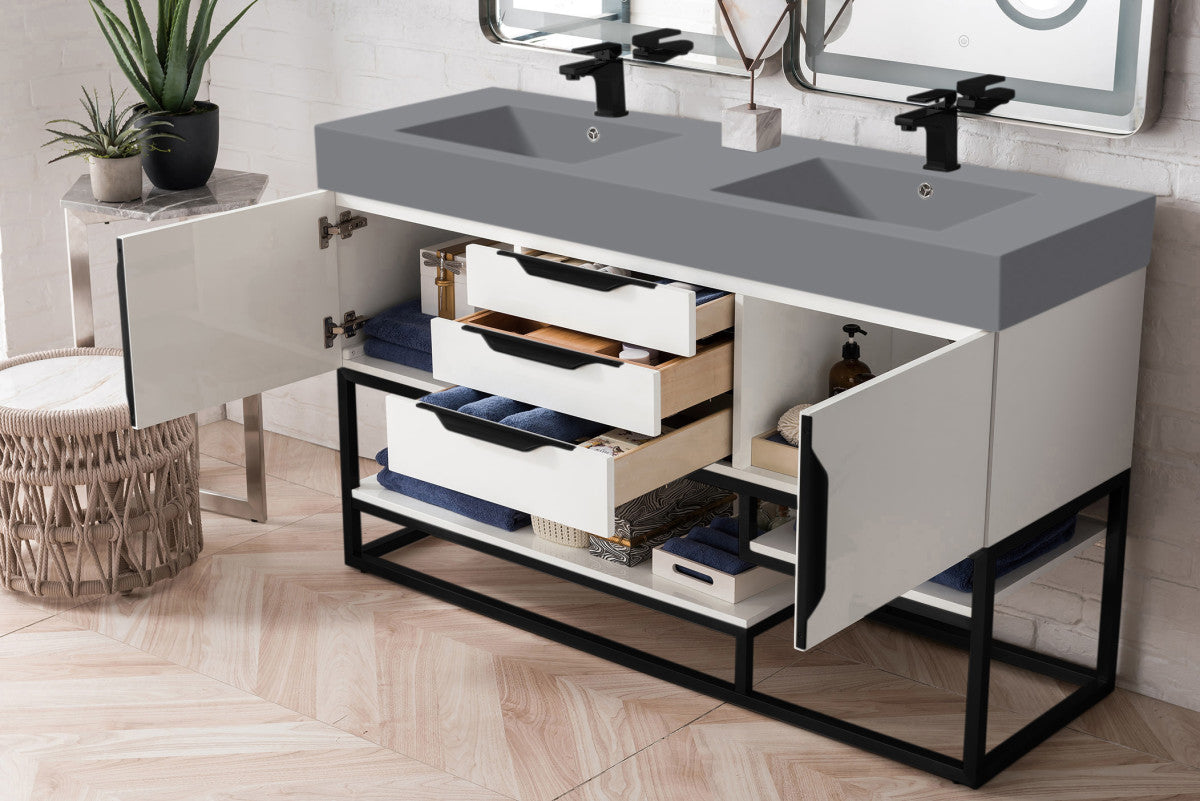 Columbia 59" Double Vanity