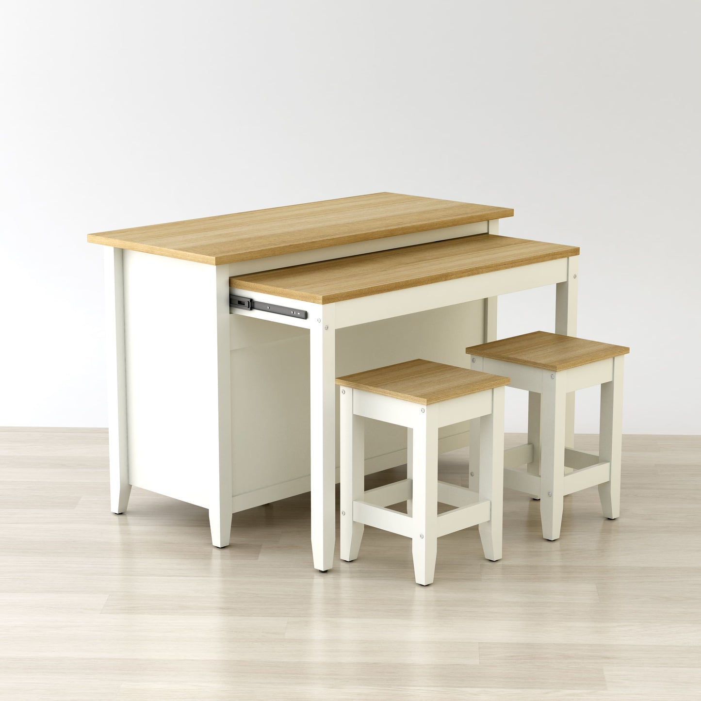 Delphi 53" Kitchen Island Cabinet