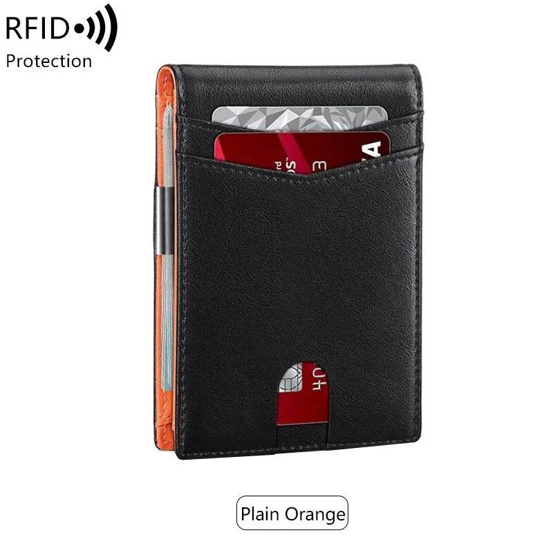 Men’s RFID Blocking Wallet for Dad, Husband, Son – Slim Card Holder Father’s Day Gift