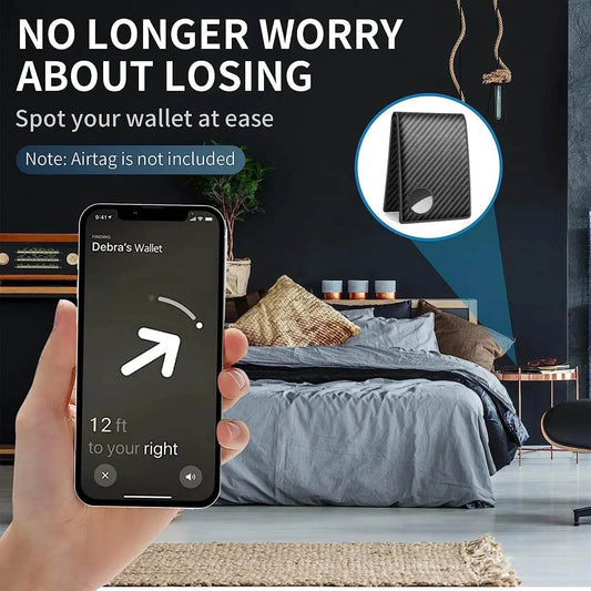 Men’s RFID Blocking Wallet for Dad, Husband, Son – Slim Card Holder Father’s Day Gift