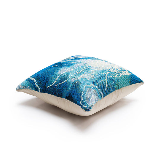 Marina Jelly Fish Indoor/Outdoor Pillow Bloom