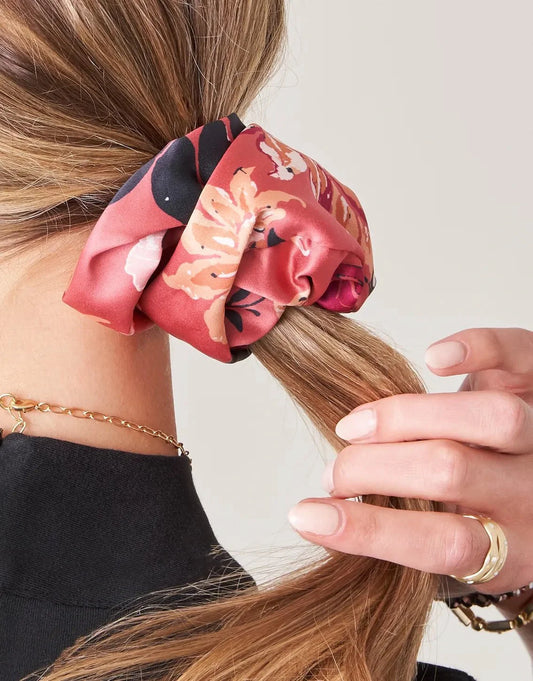 Maxi Scrunchie - Linden Dusty Pink