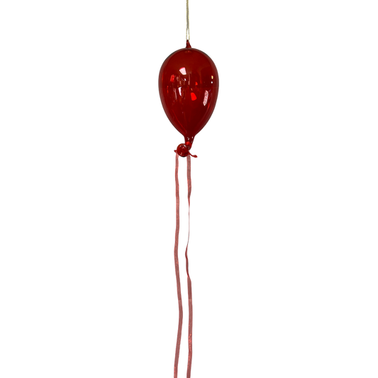 Balloon Ornament - Red