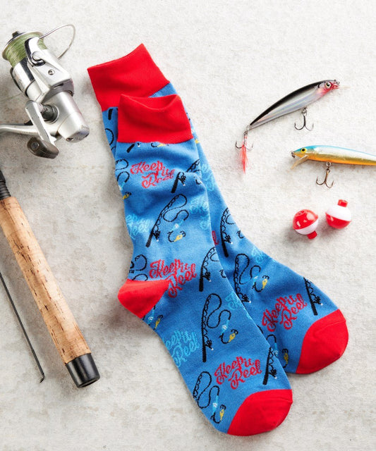 Men's Crew Socks - 7 Fun Designs