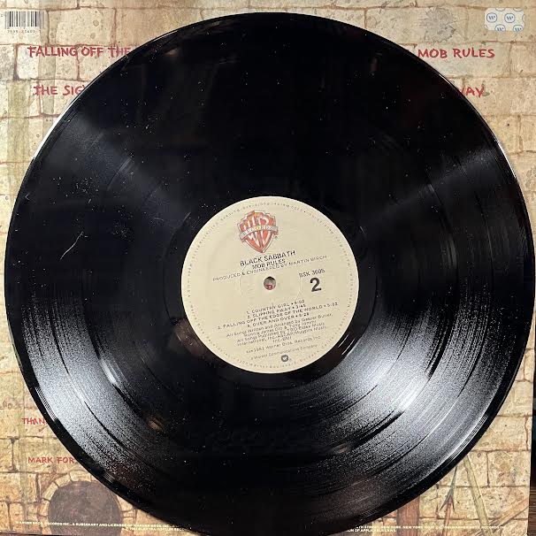 Mob Rules (VINYL) | Excellent (EX) Near Mint (NM or M-)