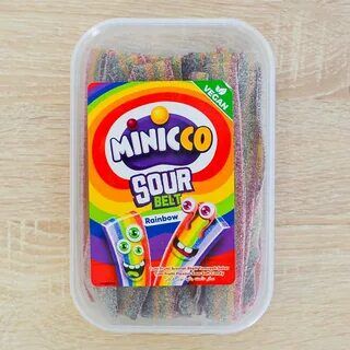 Minicco Sour Belt Rainbow 200g