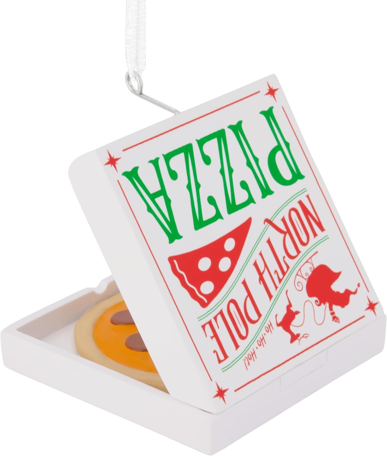 North Pole Pizza Ornament
