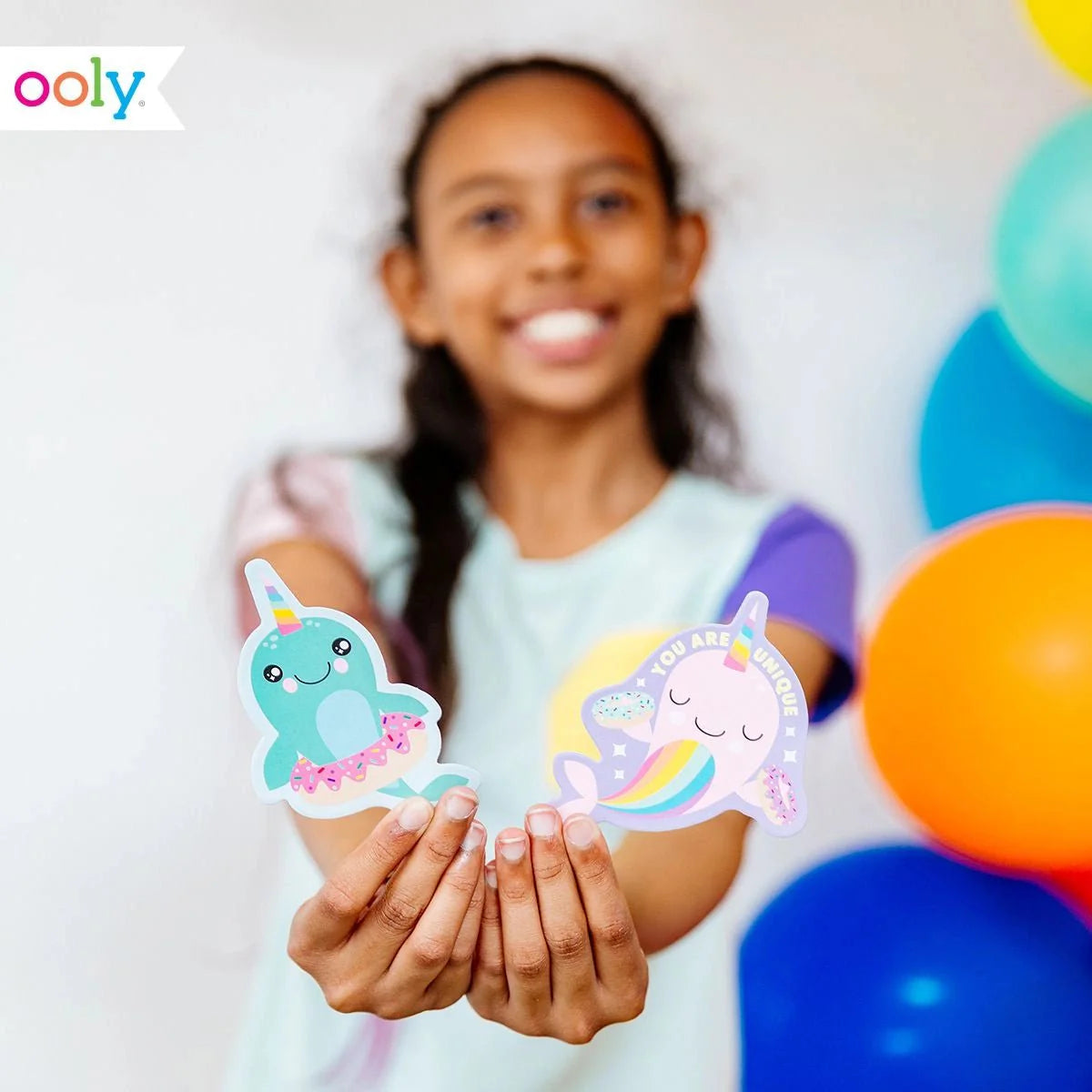 Nom Nom Narwhals Scented Stickers