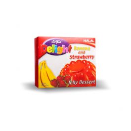 Noon Delight Jelly Dessert Banana And Strawberry 85g
