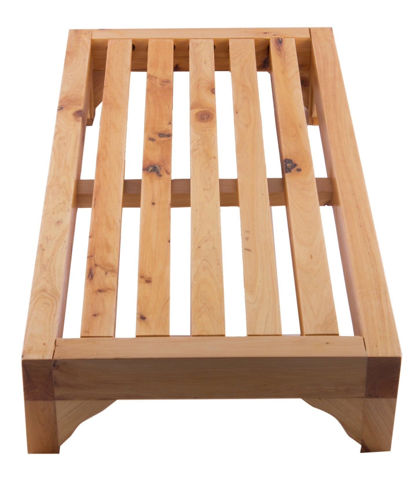 ALFI brand AB4409 4" Modern Wooden Stepping Stool Multi-Purpose Accessory