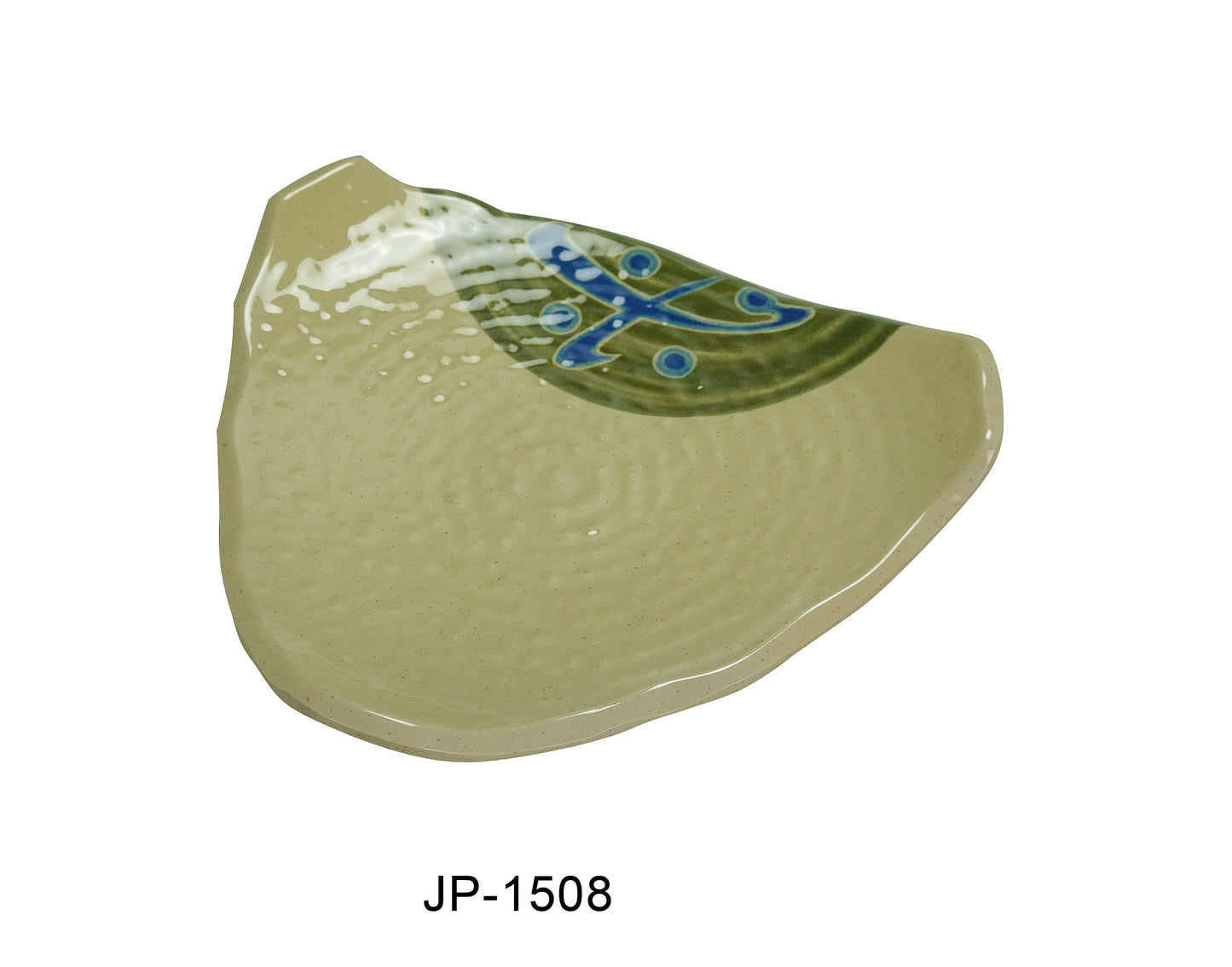 Yanco JP-1508 Japanese 8" Triangle Sushi Plate | Kitchen + Metal