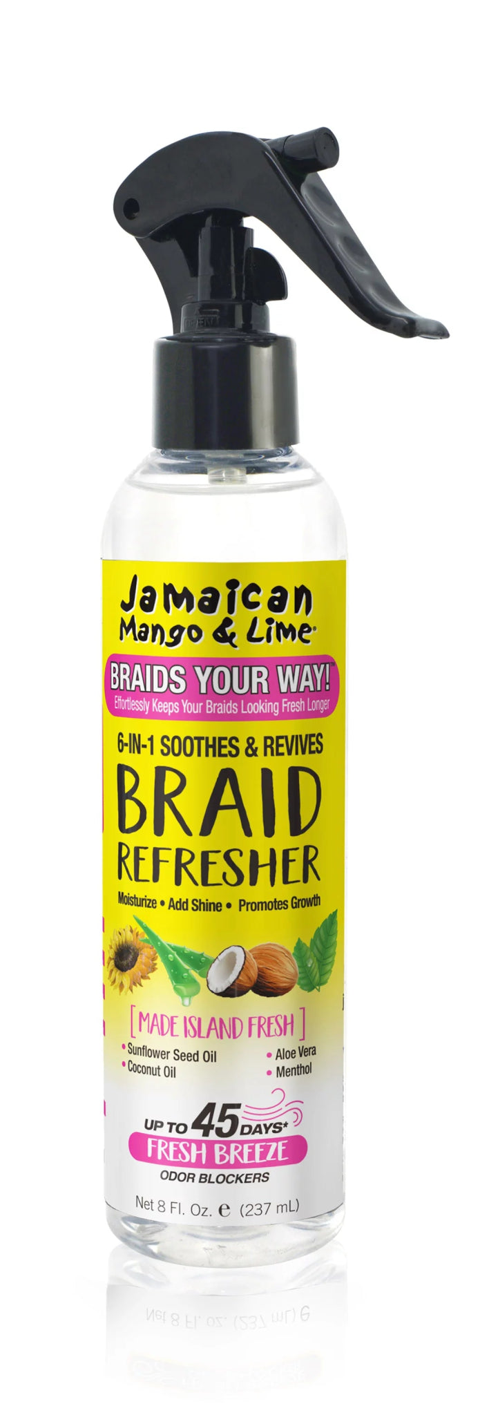 Jamaican Mango & Lime - Braid Your Way 6-in-1 Soothes & Revives Braid Refresher