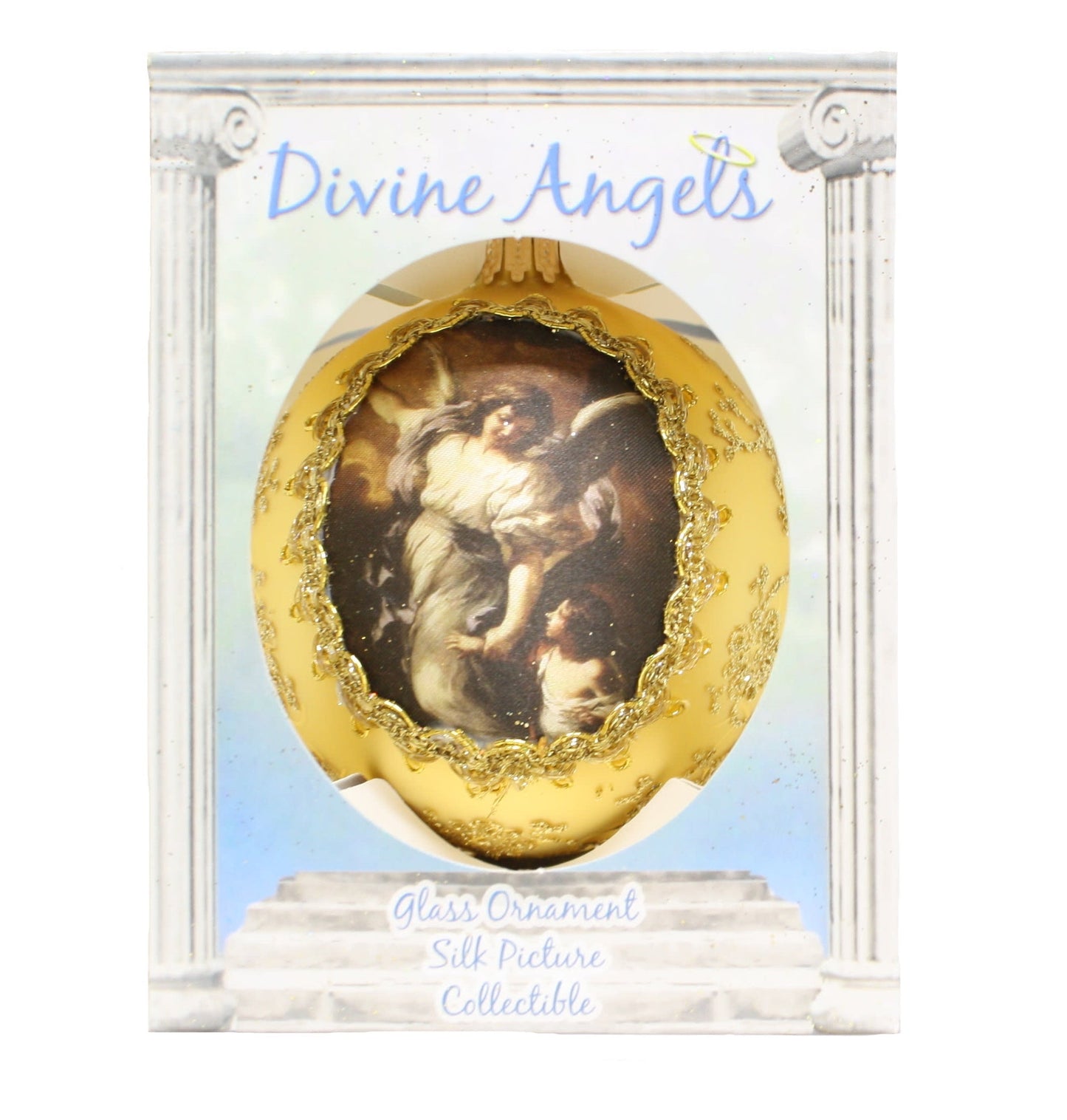 Krebs Divine Angels on Silk 2025 Ornament - Come with me
