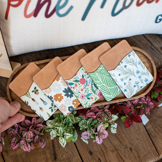 Wildflower Whisper Pattern - Phone Wallet