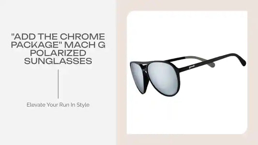 "Add The Chrome Package" MACH G Polarized Sunglasses by@Outfy