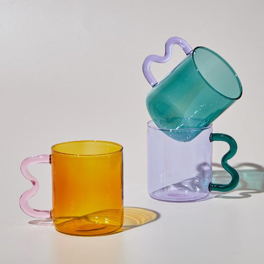 Retro Wavy Mug | Glassware | Under $100 | Kitchen + Metal