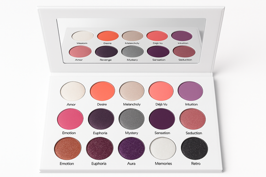 Professional Eyeshadow Palette Marketing Graphic