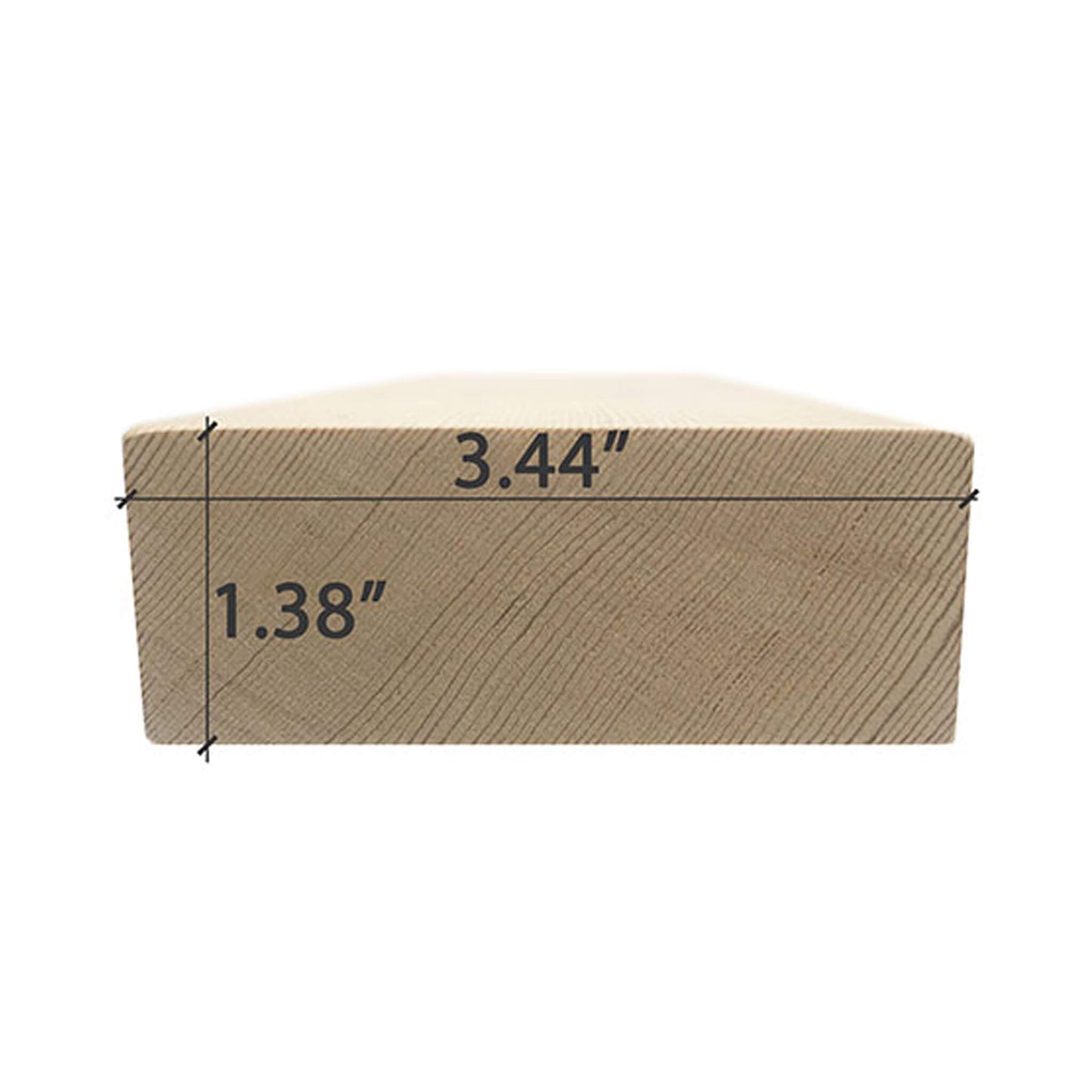 Prosaunas Hemlock 2X4 VG S4SEE Sauna Bench Wood (SAK29172)