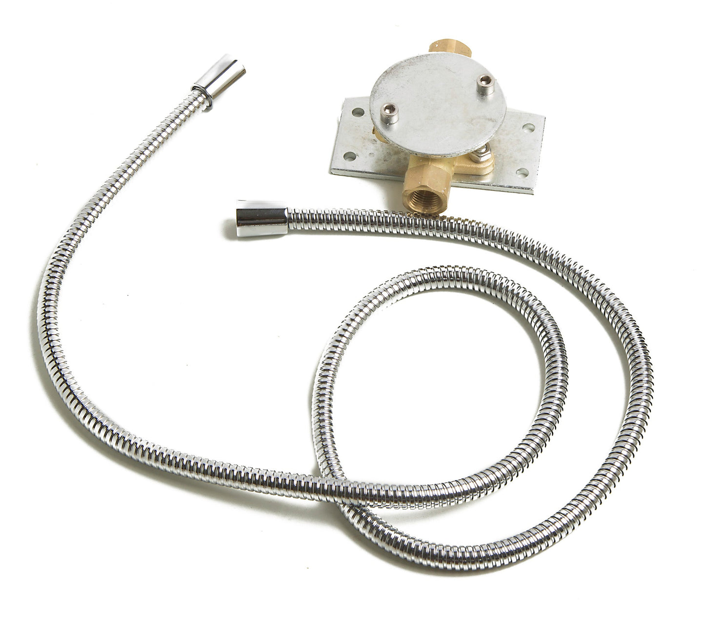 ALFI brand AB2758 Floor Mounted Tub Filler + Mixer /w additional Hand Held Shower Head