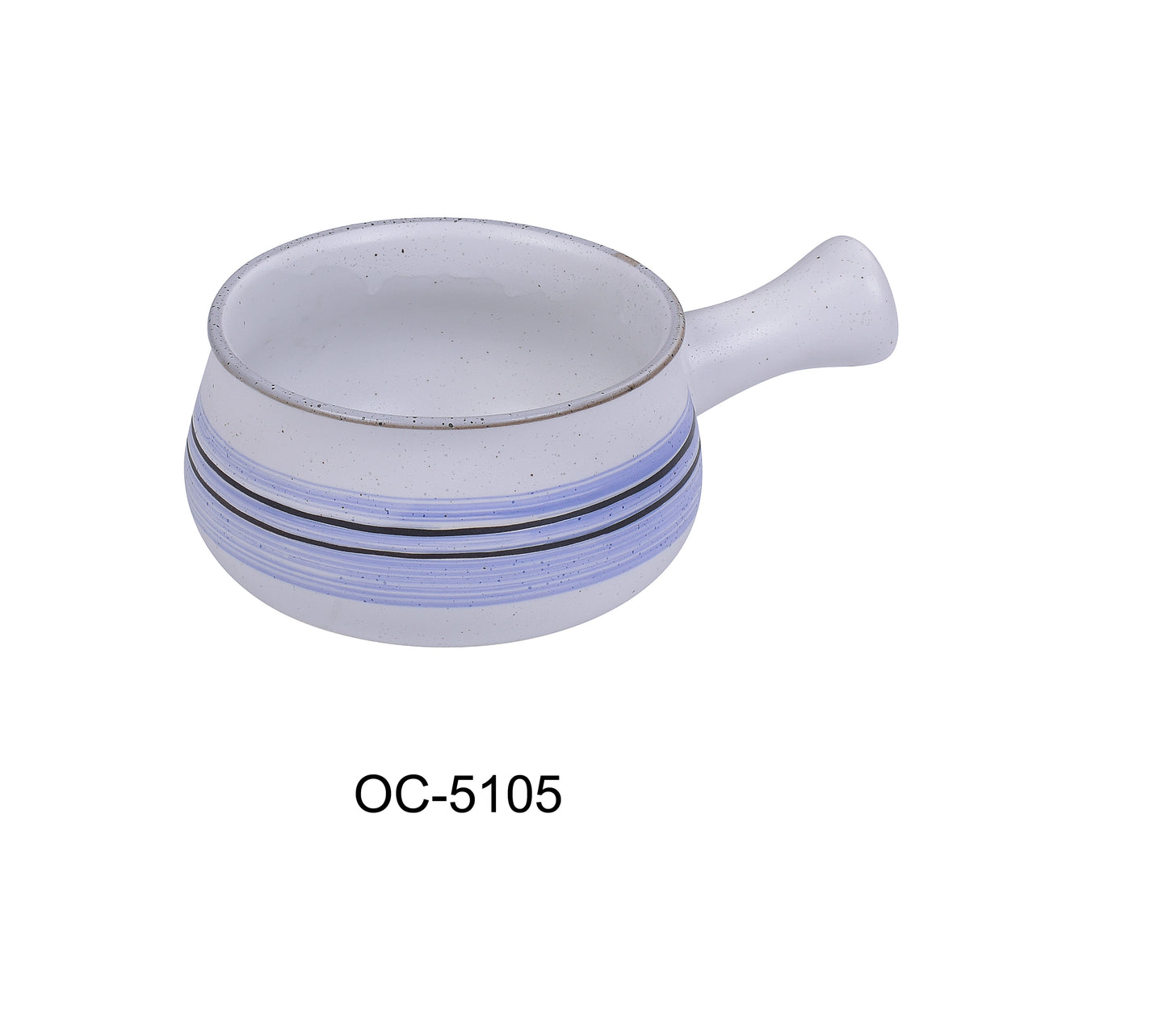 Yanco OC-5105 Ocean 4 3/4" x 3"H SKILLET BOWL 22 OZ