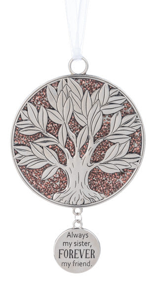 Tree of Life Ornament - Always my Sister Forever my Friend