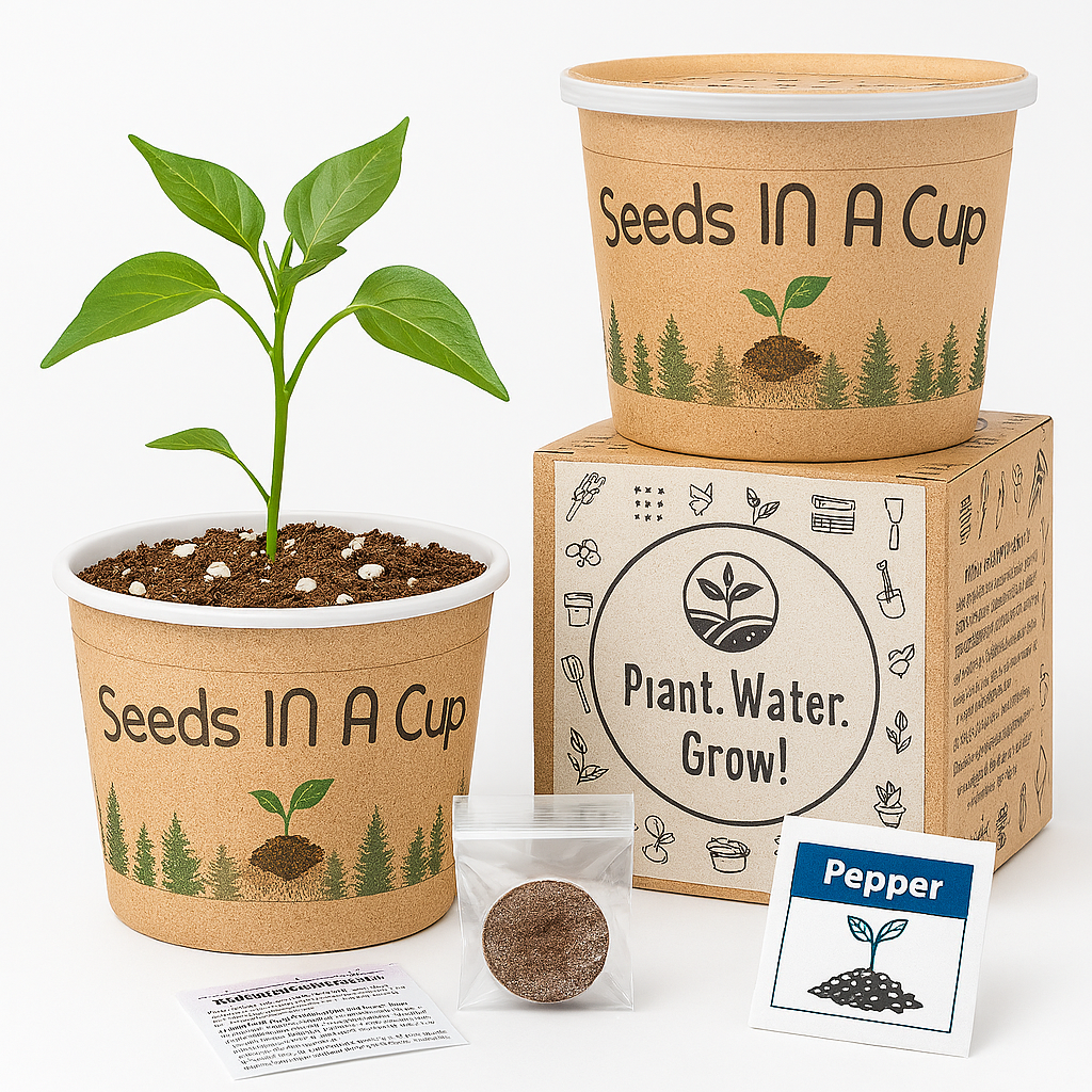 English Ivy Vine | Seed Starter Grow Kit | Seeds In A Cup®