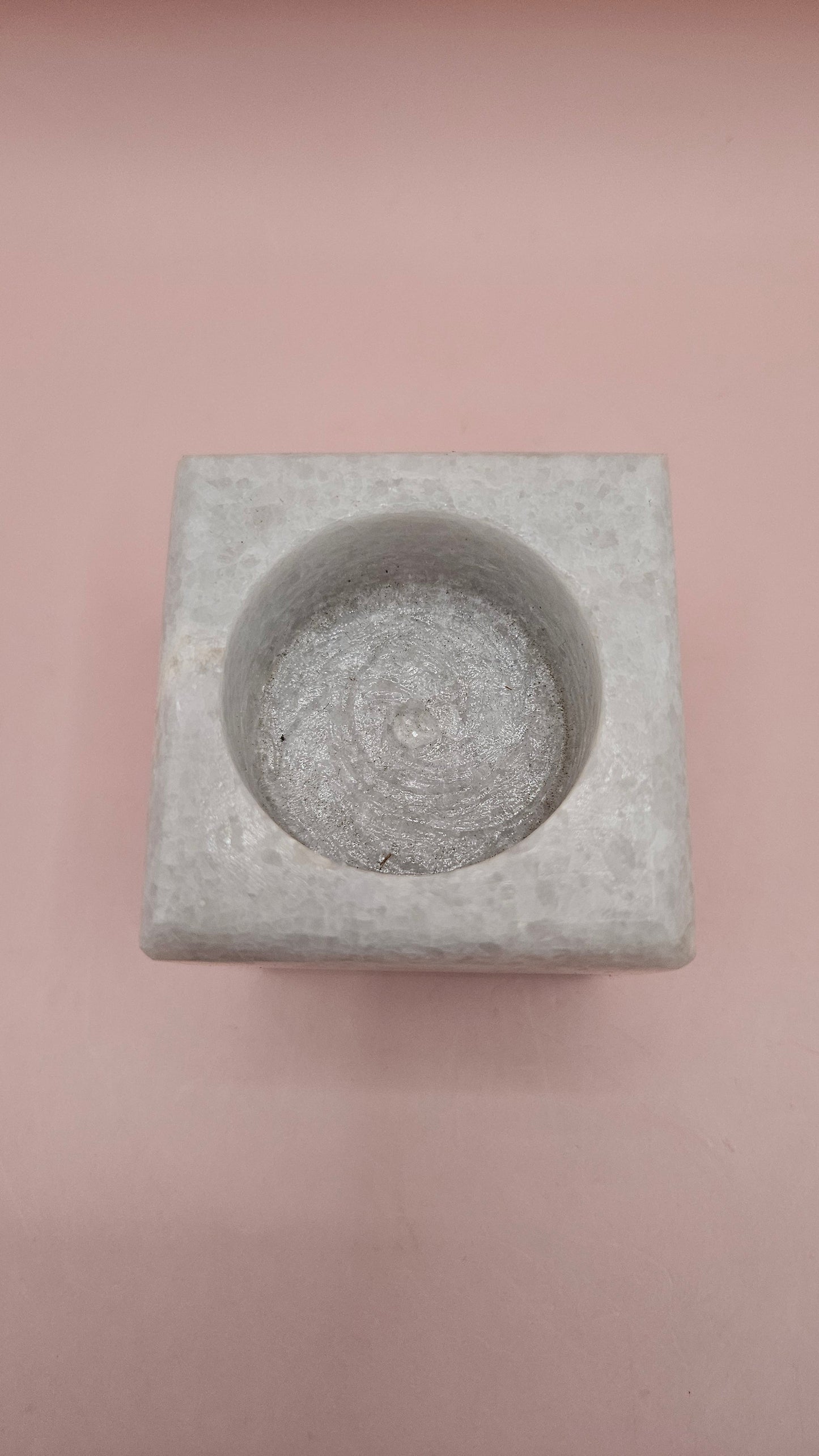 Two-Tone Onyx Tealight Holder – 2.4" Cube