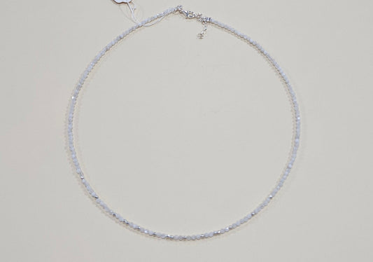 Natural Gemstone Necklace – 9 Colors, 6.7" Diameter – Customizable with a Pendant