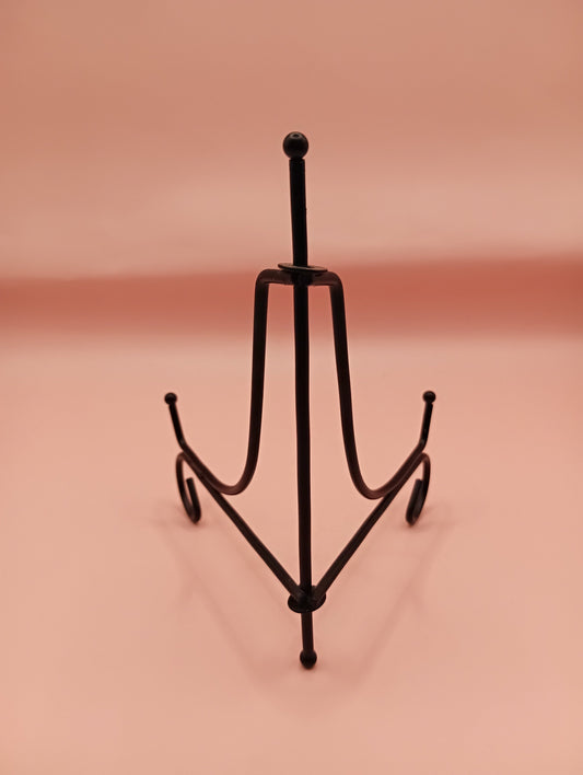 Black Metal Display Easel