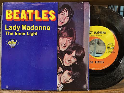 Lady Madonna / The Inner Light (7" VINYL) | Excellent+ (EX+) Excellent+ (EX+)