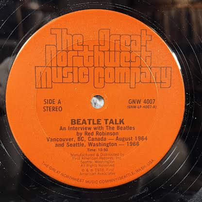 Beatle Talk... (VINYL) | Excellent+ (EX+) Near Mint (NM or M-)