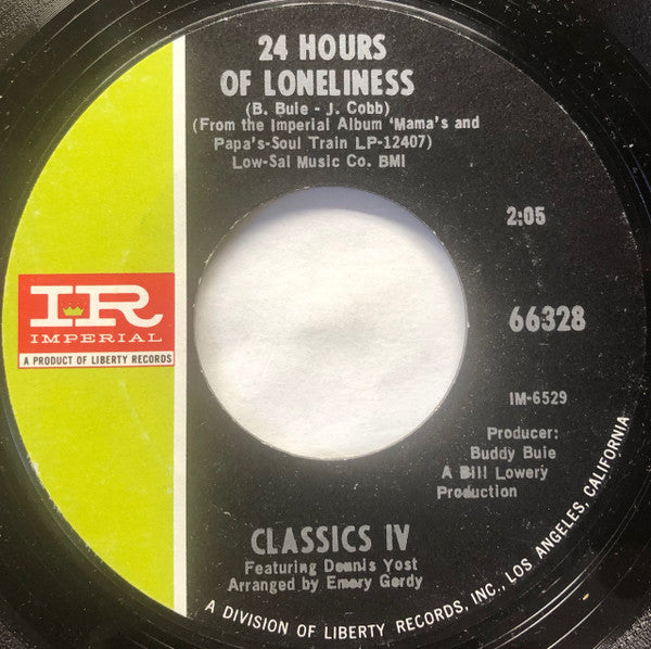 Stormy / 24 Hours Of Loneliness (7" VINYL) | Near Mint (NM or M-) Near Mint (NM or M-)