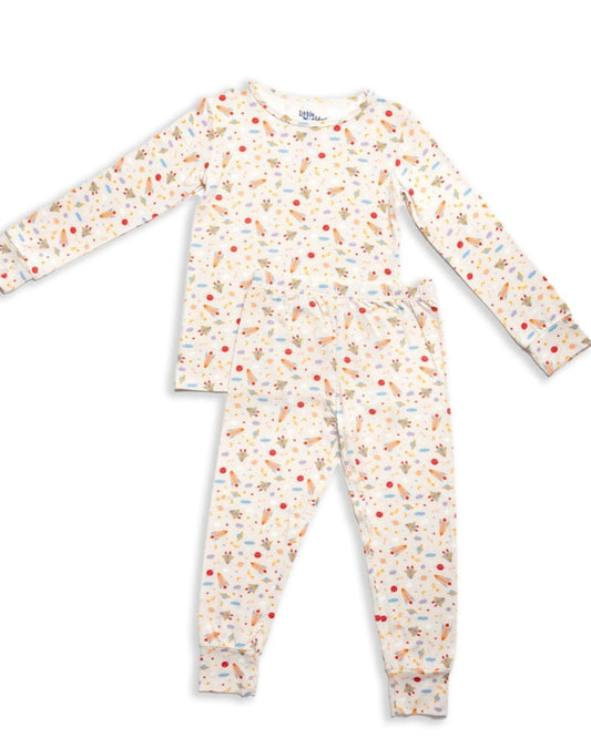 Rocketship Bamboo Kids Pajamas
