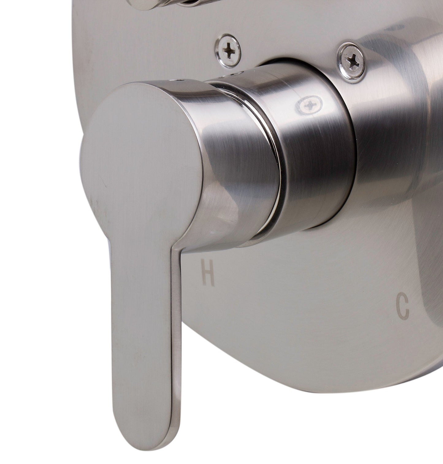 ALFI brand AB3101 Shower Valve Mixer with Rounded Lever Handle and Diverter