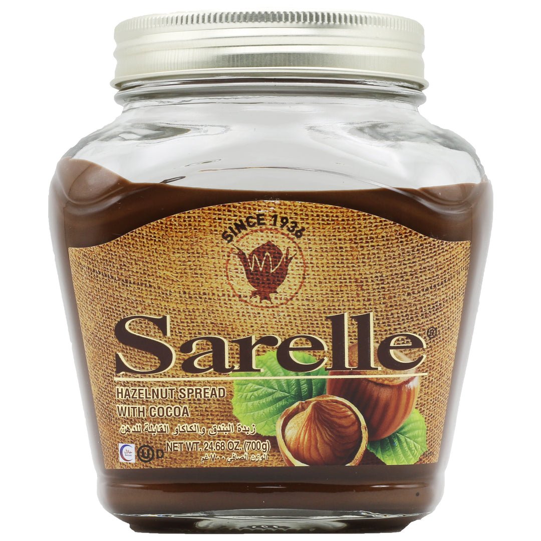 Sarelle Hazelnut Cocoa Spread 350g - Rich, Velvety-Smooth Indulgence for Toast and Desserts