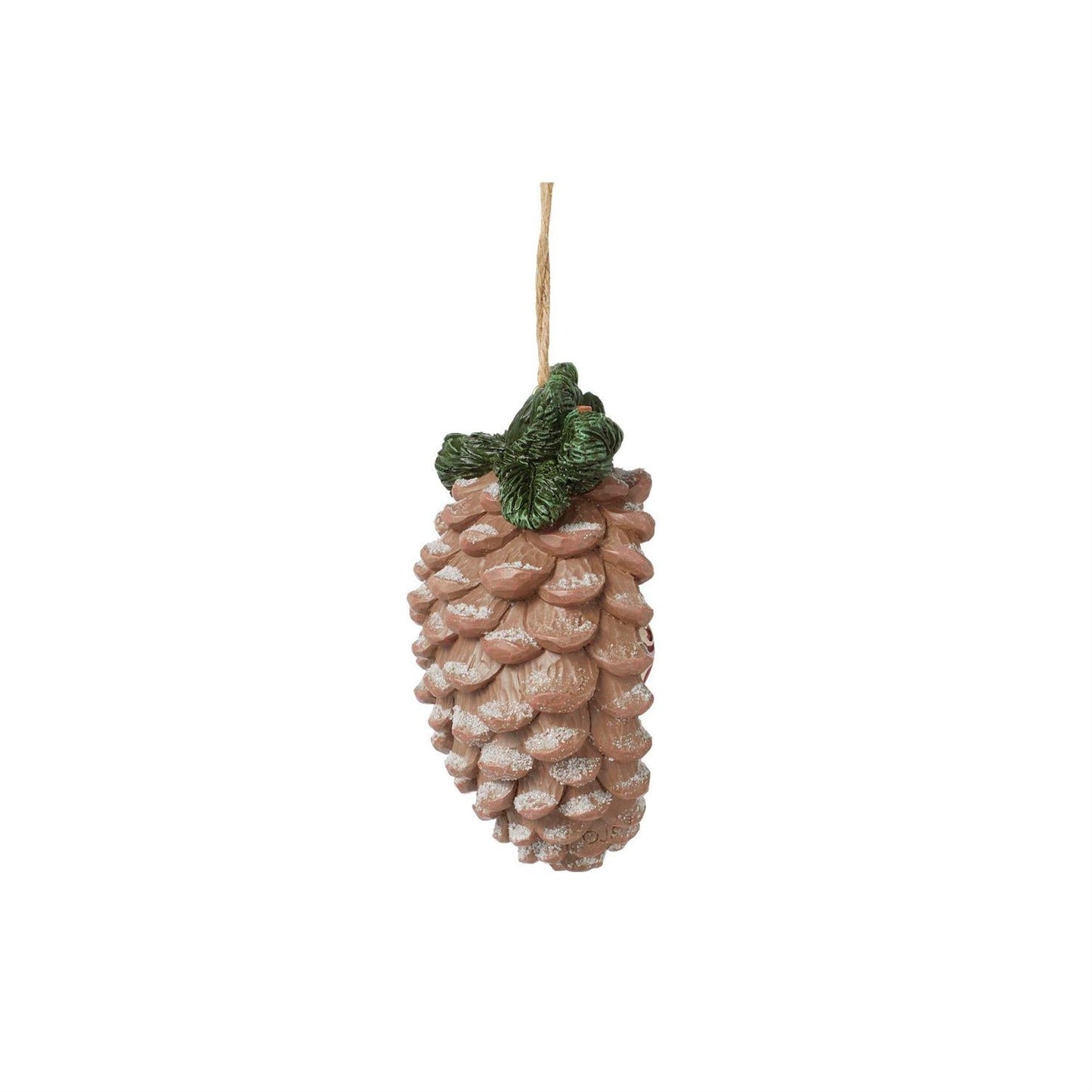 Highland Glen Pinecone Cardinal Ornament