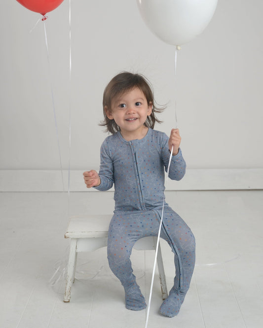 Scorpio Bamboo Zipper Footie