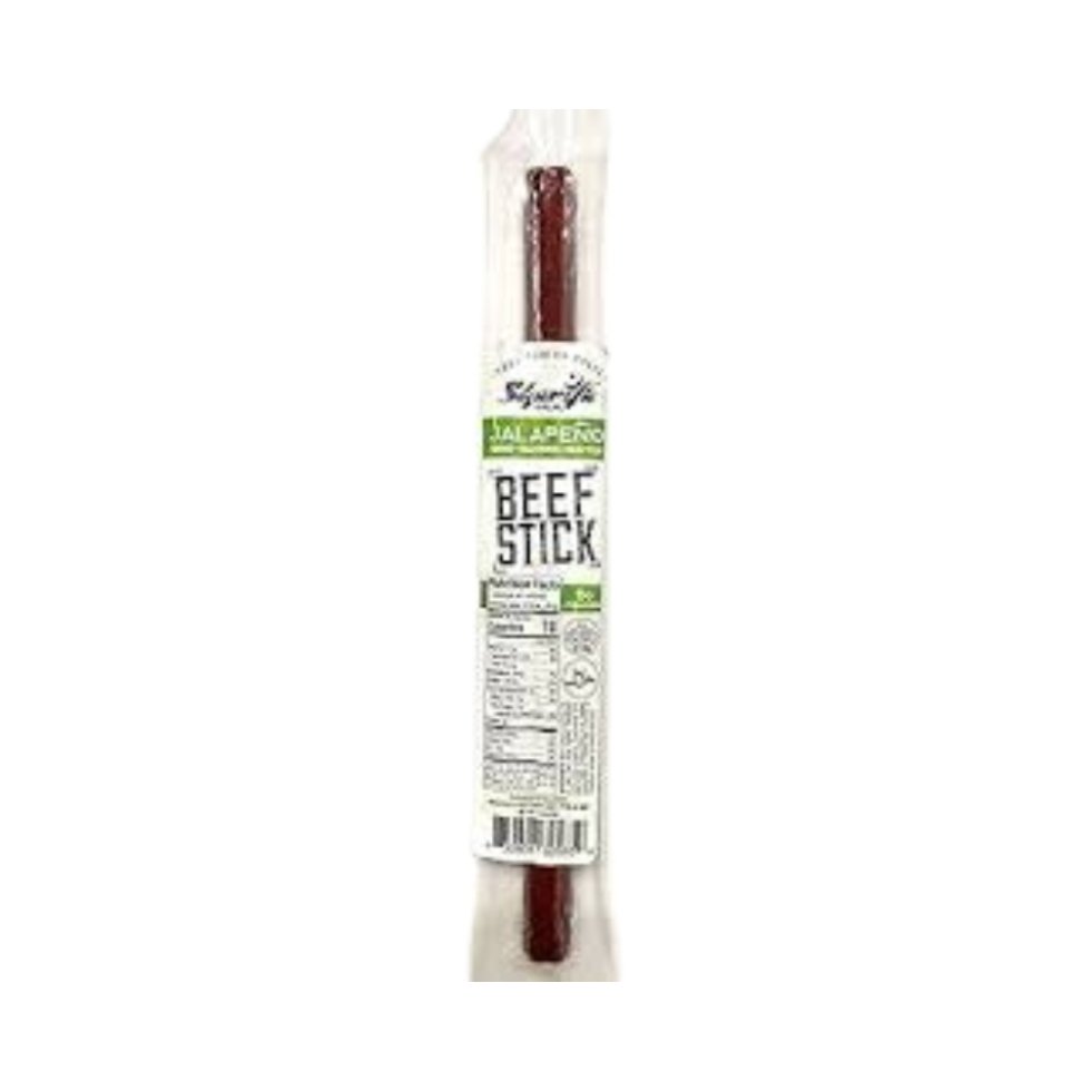 Sharifa Halal Jalapeno Smoked Beef Sticks | 8 Sticks, 1.1oz Each