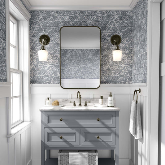 Rustic Jute Texture Design | Kitchen + Metal