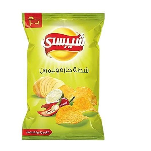 شيبسي شطة وليمون 10ج