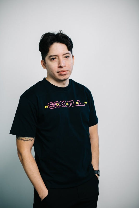 SkullRobot Neon Pop T-Shirt