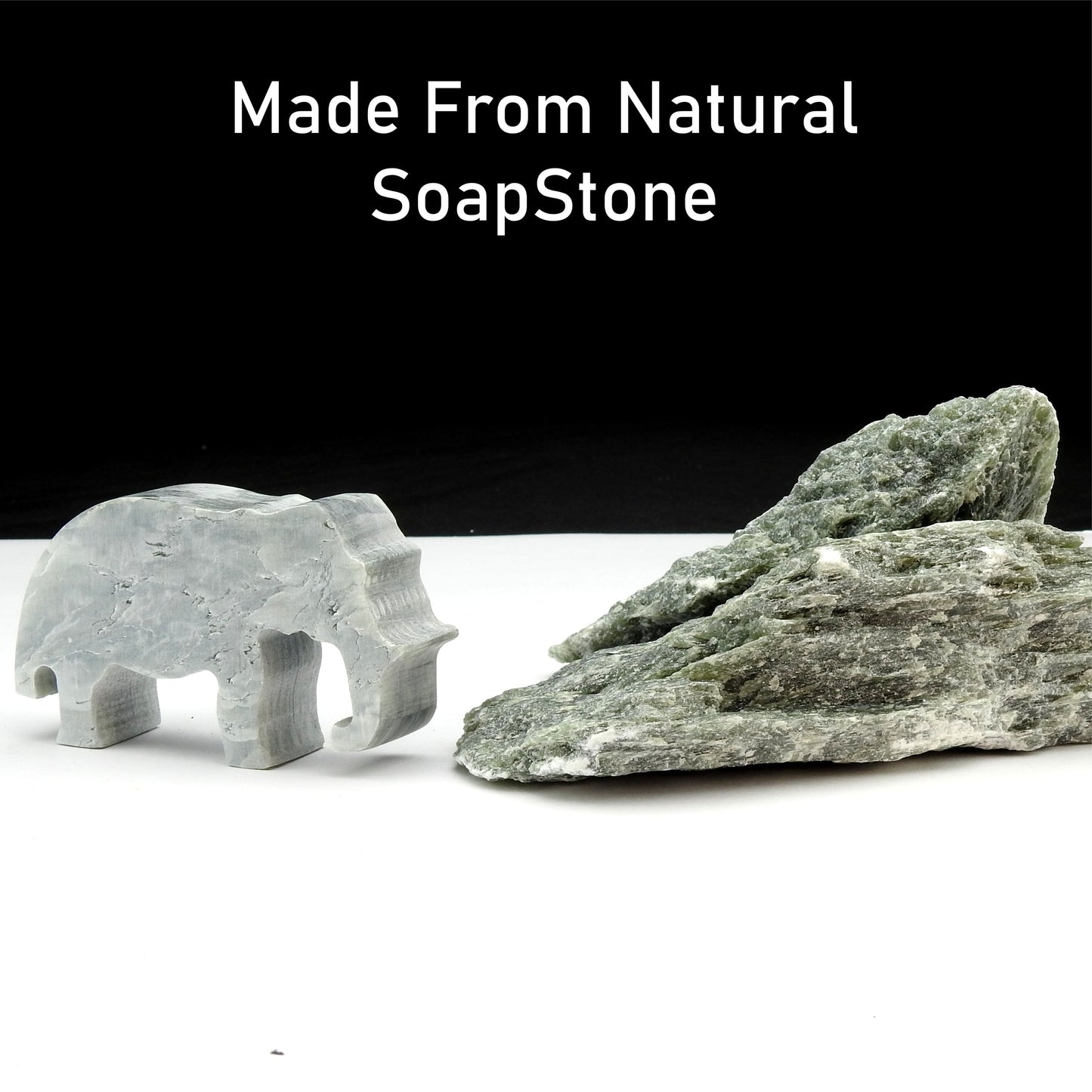 Elephant Soapstone Carving Kit: Safe and Fun DIY Craft for Kids and