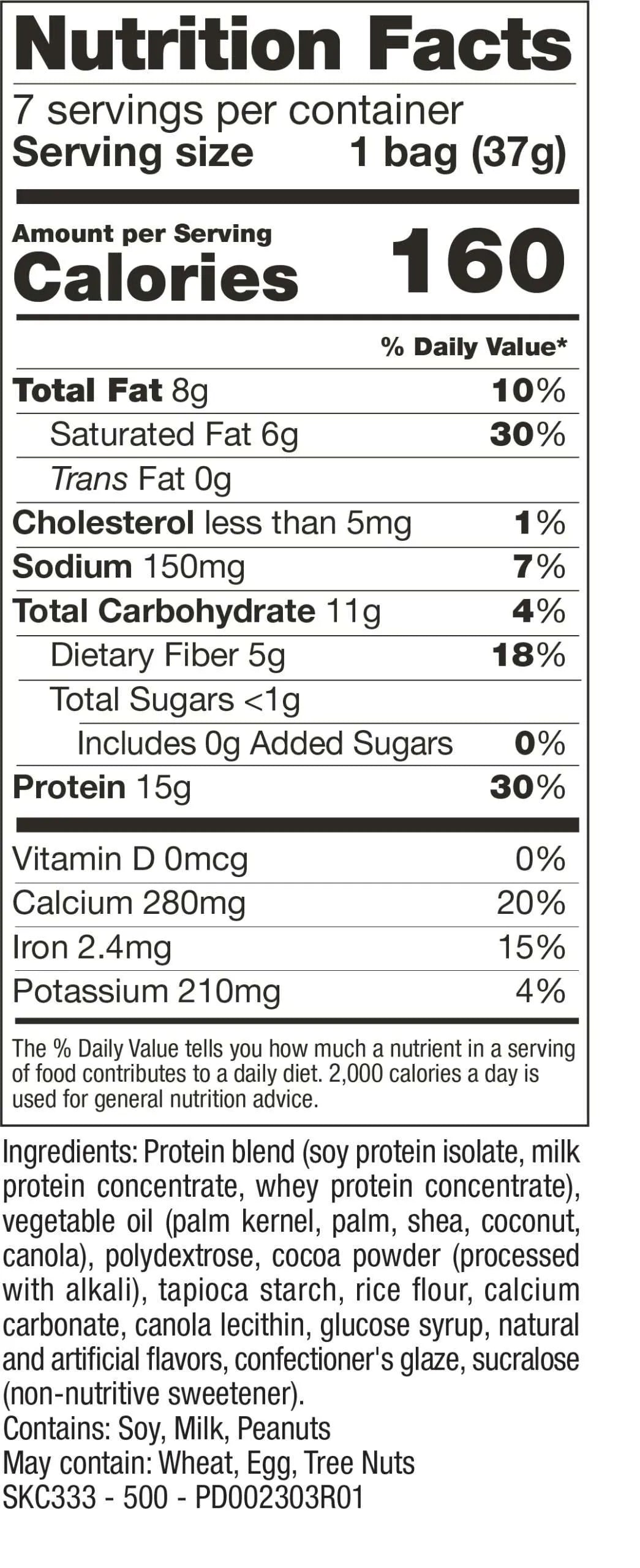 Chocolate Soy Snacks - Proti