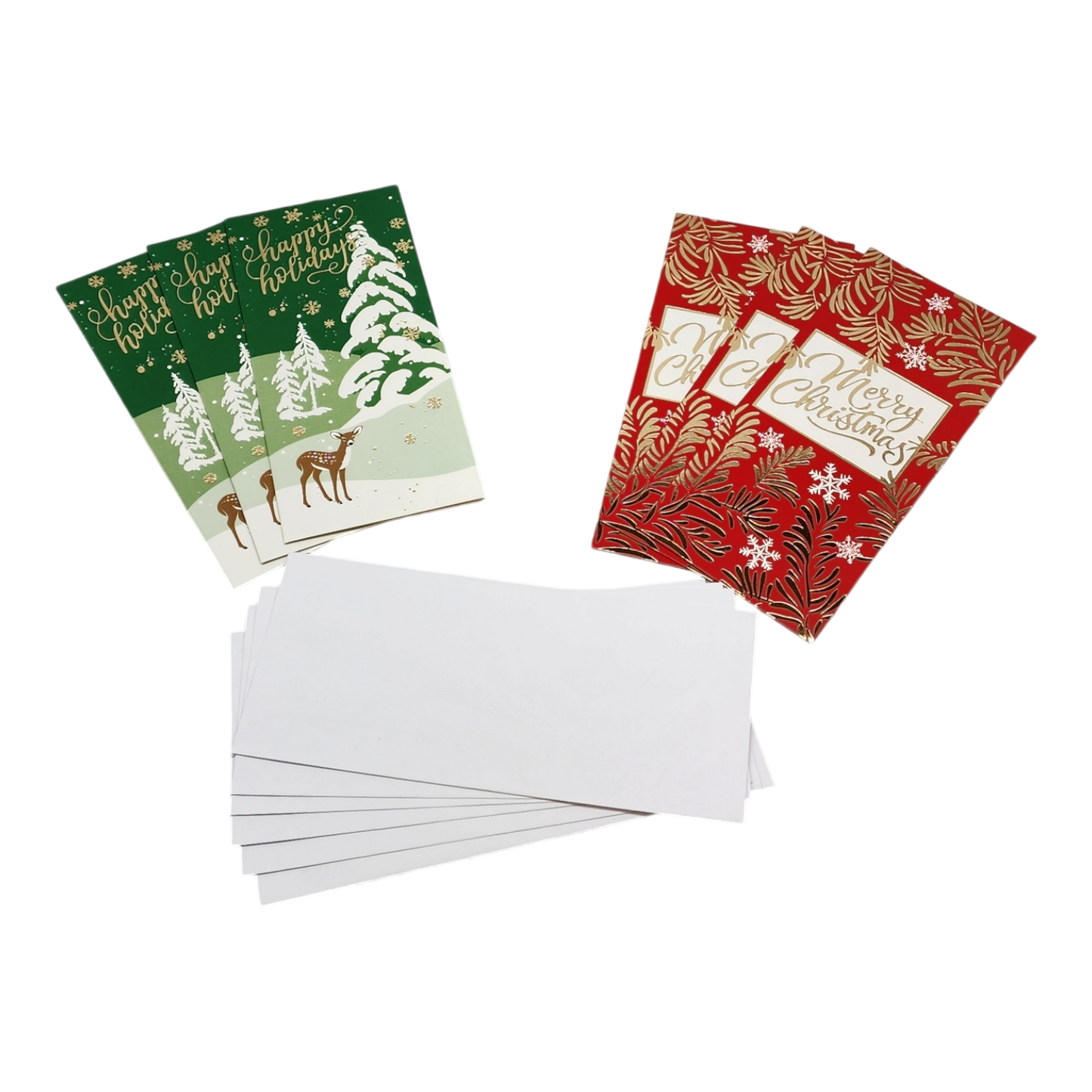 Christmas Money Card Holder - Reindeer/Ivy